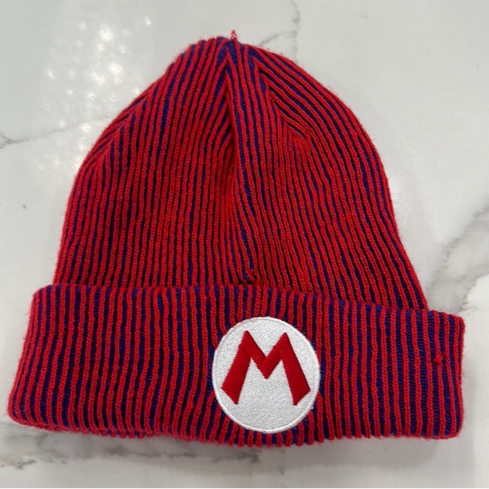 Nintendo Super Mario Red Logo‎ Beanie.